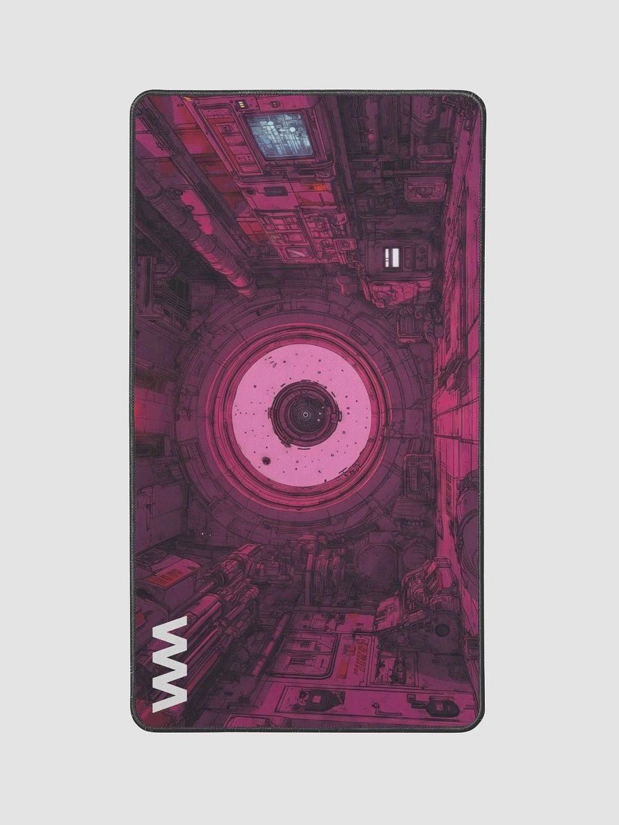 Neon Portal Desk Mat // 12” x 22” product image (1)