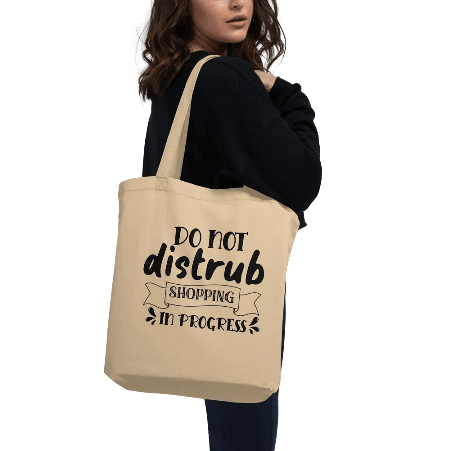 Flowing Ribbon Eco Tote Bag product image (9)