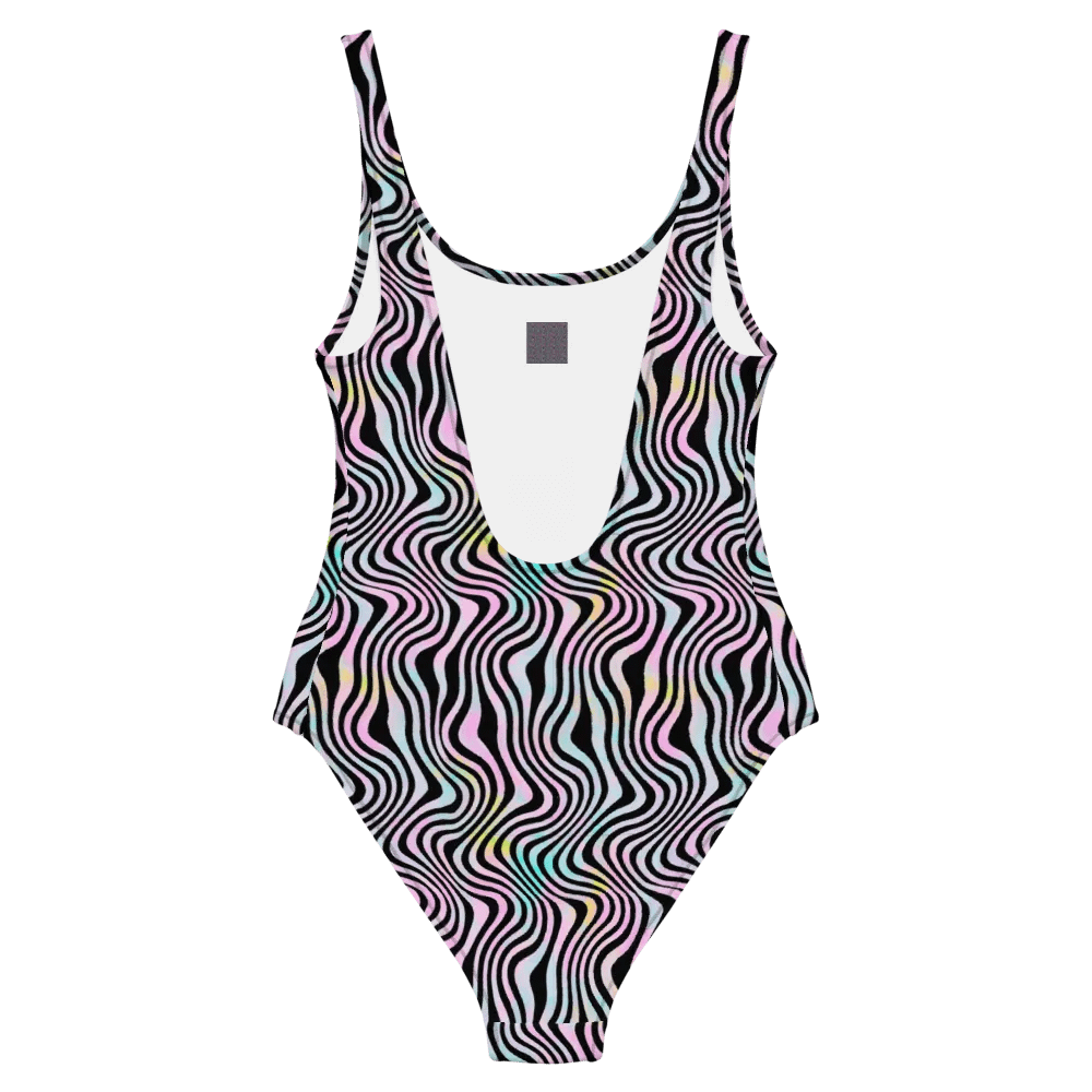 Full swimming costume ladies spiral design product image (7)