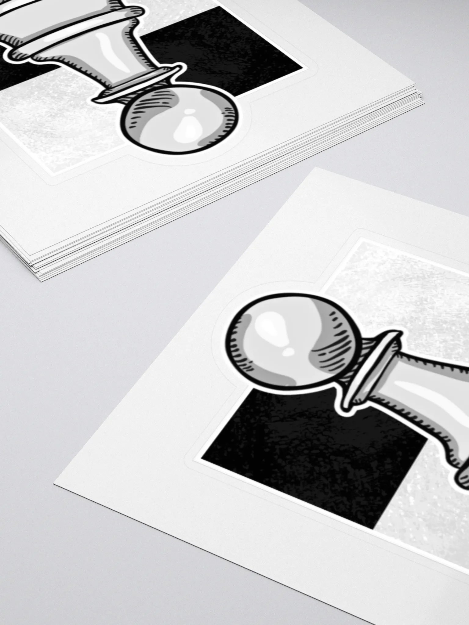 White Pawn Sticker product image (11)