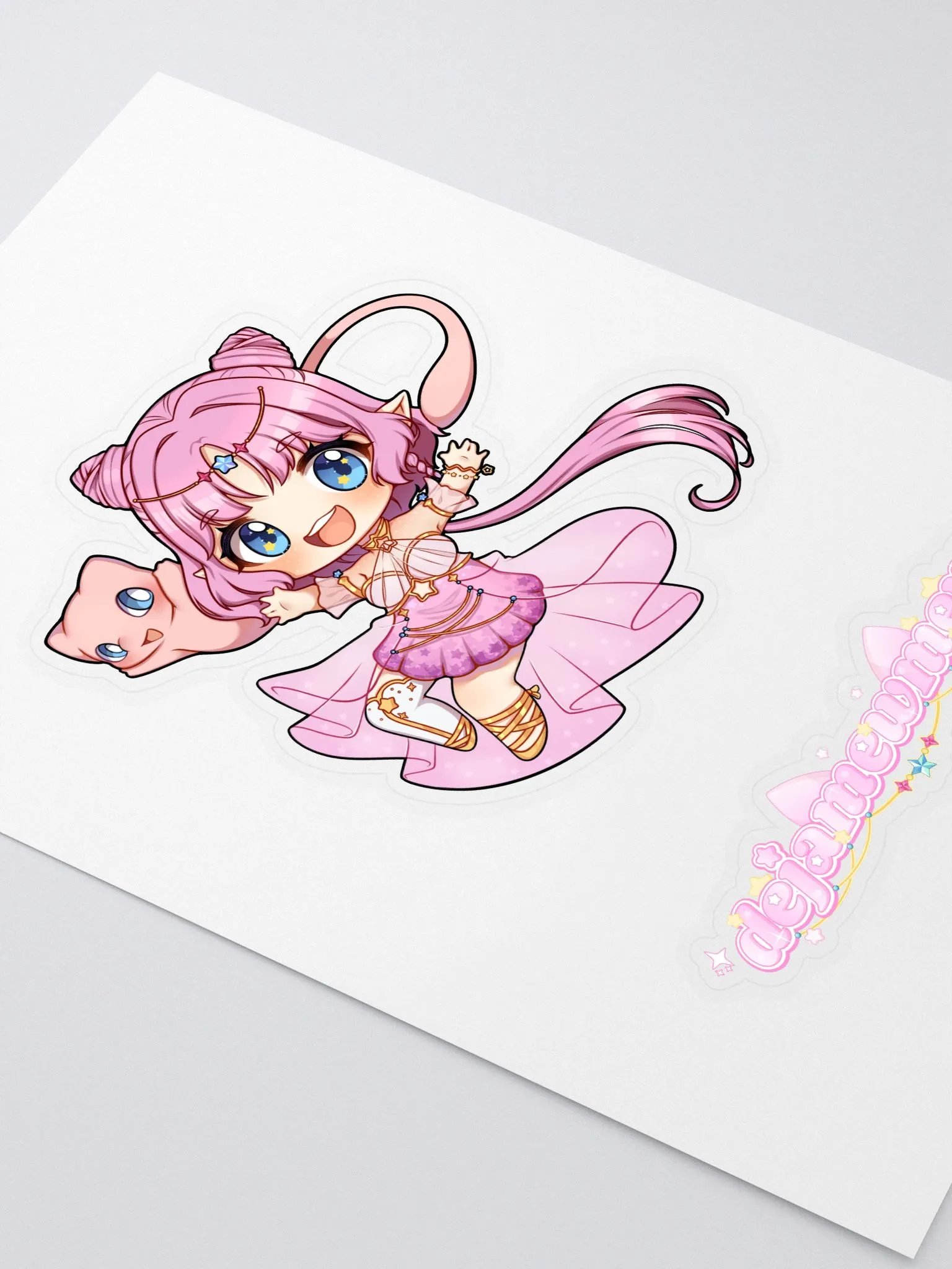 chibi dejamewmew w/ logo product image (2)