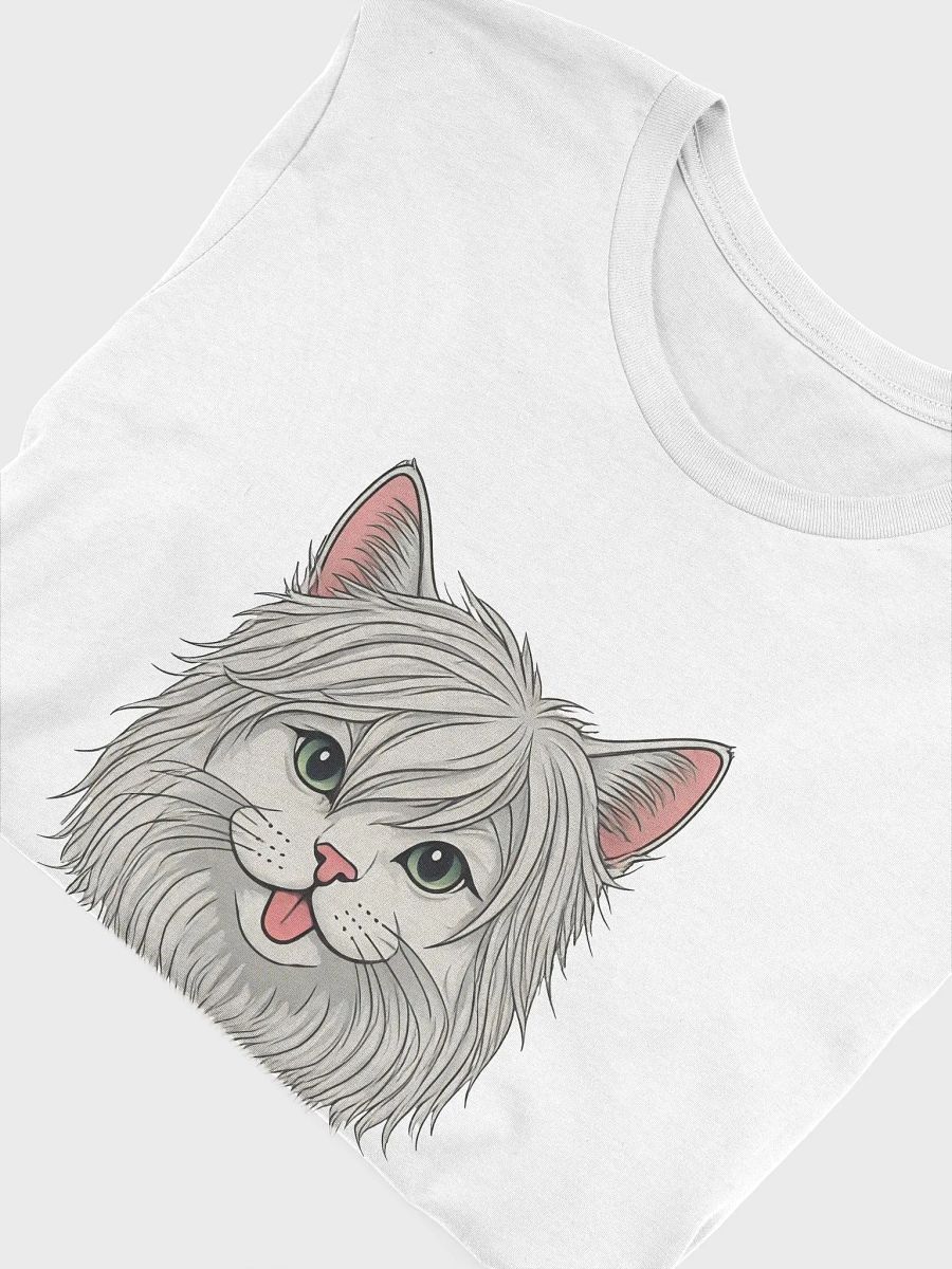 Sassy Cat Tongue Out Graphic Tee product image (6)