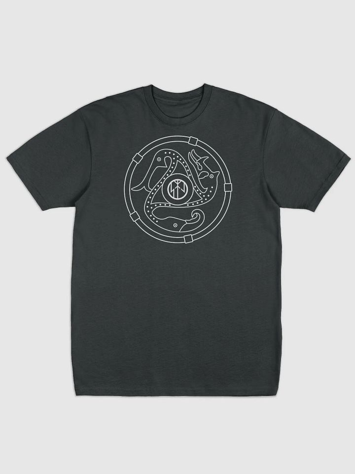 Tri-Beast Nordic Triskelion T-shirt (pure cotton) product image (1)