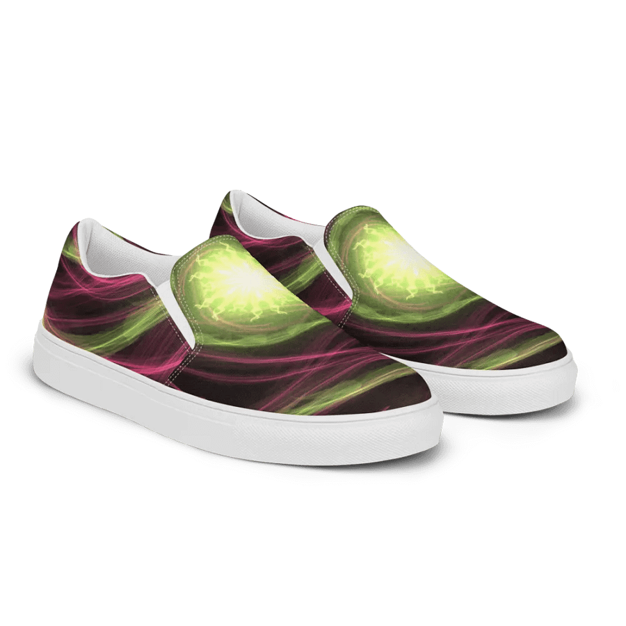 Slip on Sneakers with high frequency print product image (9)