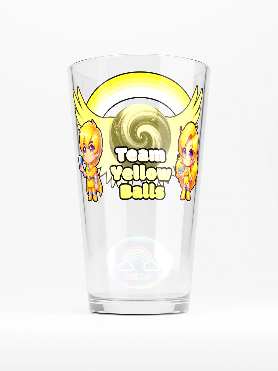 Team Yellow Balls Skydrate Glass product image (1)