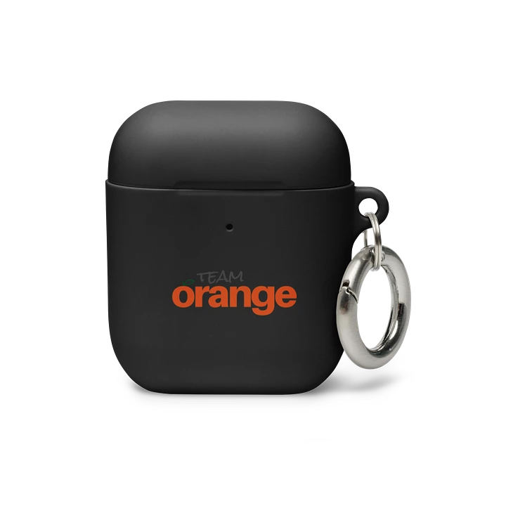 Team Orange Airpods Case product image (1)