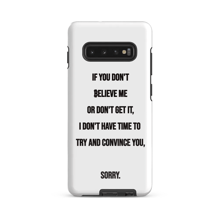 SATOSHI Quote - Samsung Hard Case product image (47)