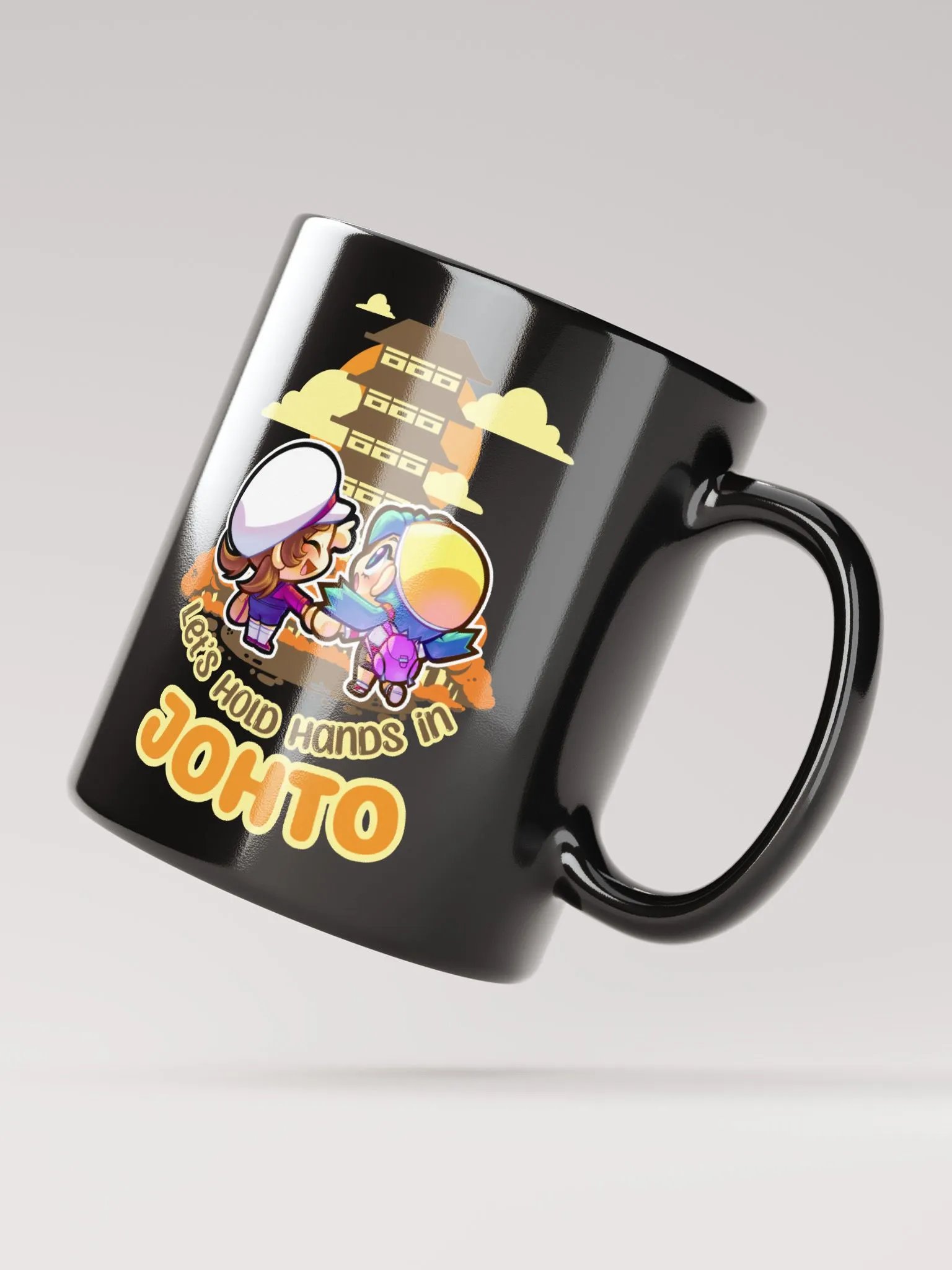 Let's Hold Hands in J Girls - Mug (Black) product image (5)