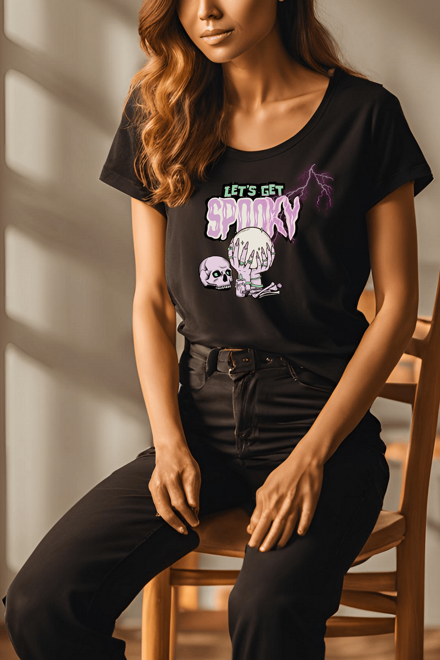 Spooky Crystal Ball Unisex T-Shirt product image (1)