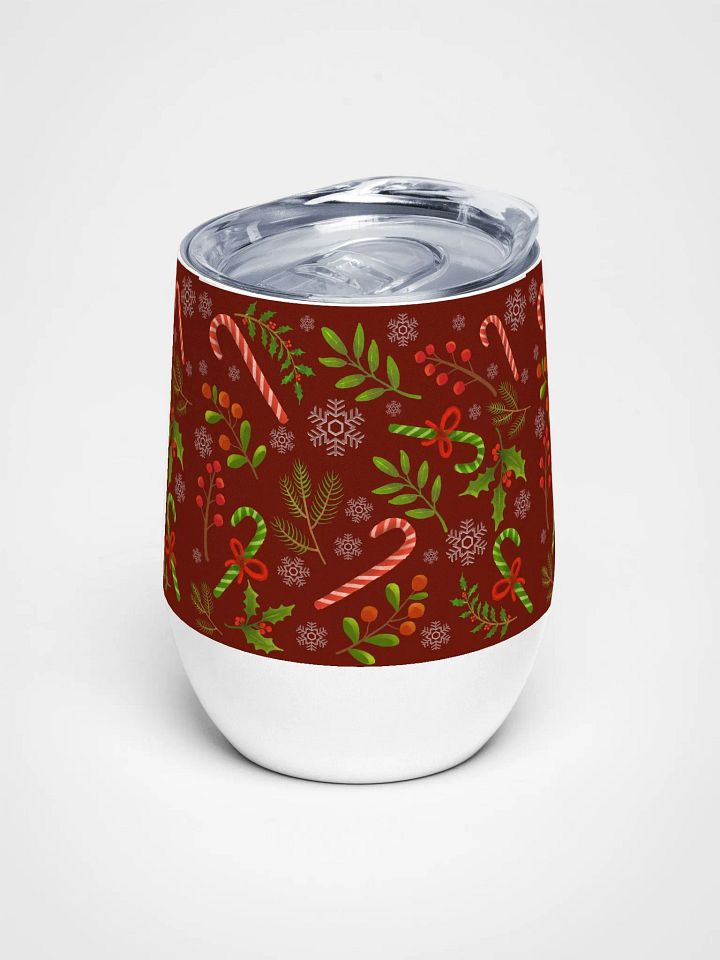Dark Design Christmas Festive Holiday Tumbler product image (1)