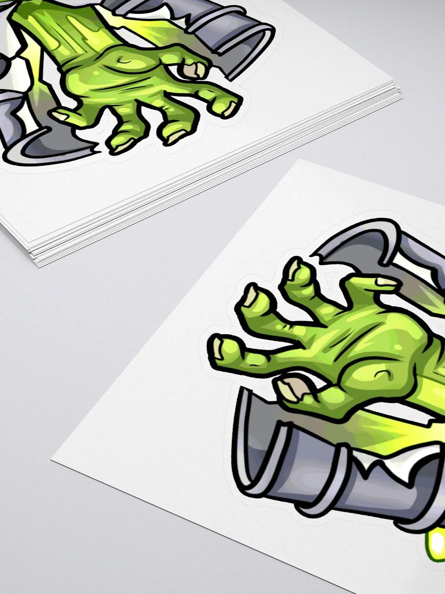 x9 Month Sub Badge Kiss Cut Sticker product image (4)