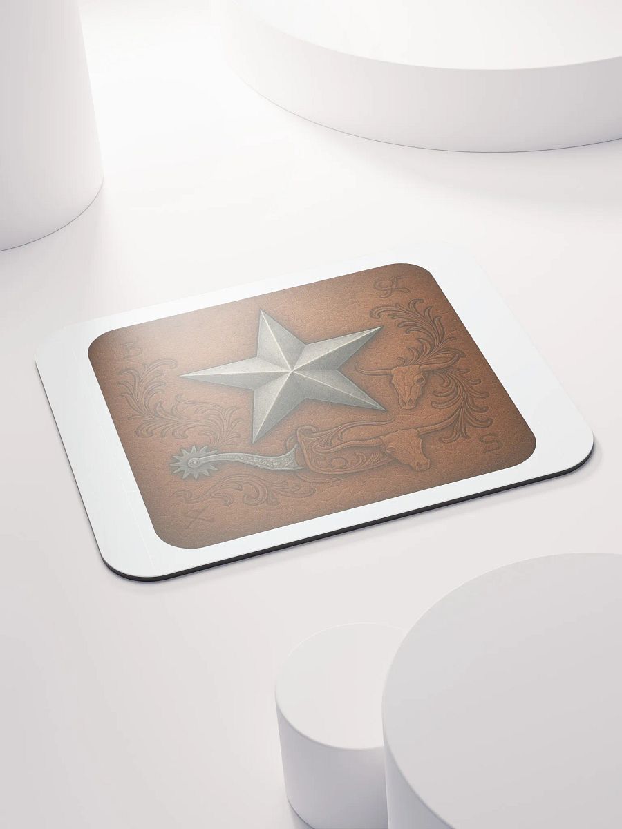 Lone Star Leather Image Mouse Pad product image (4)