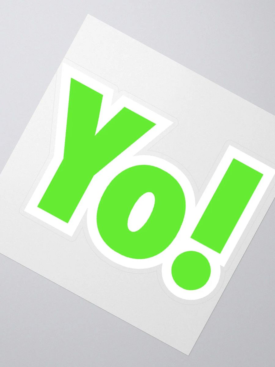 Yo! Sticker product image (2)