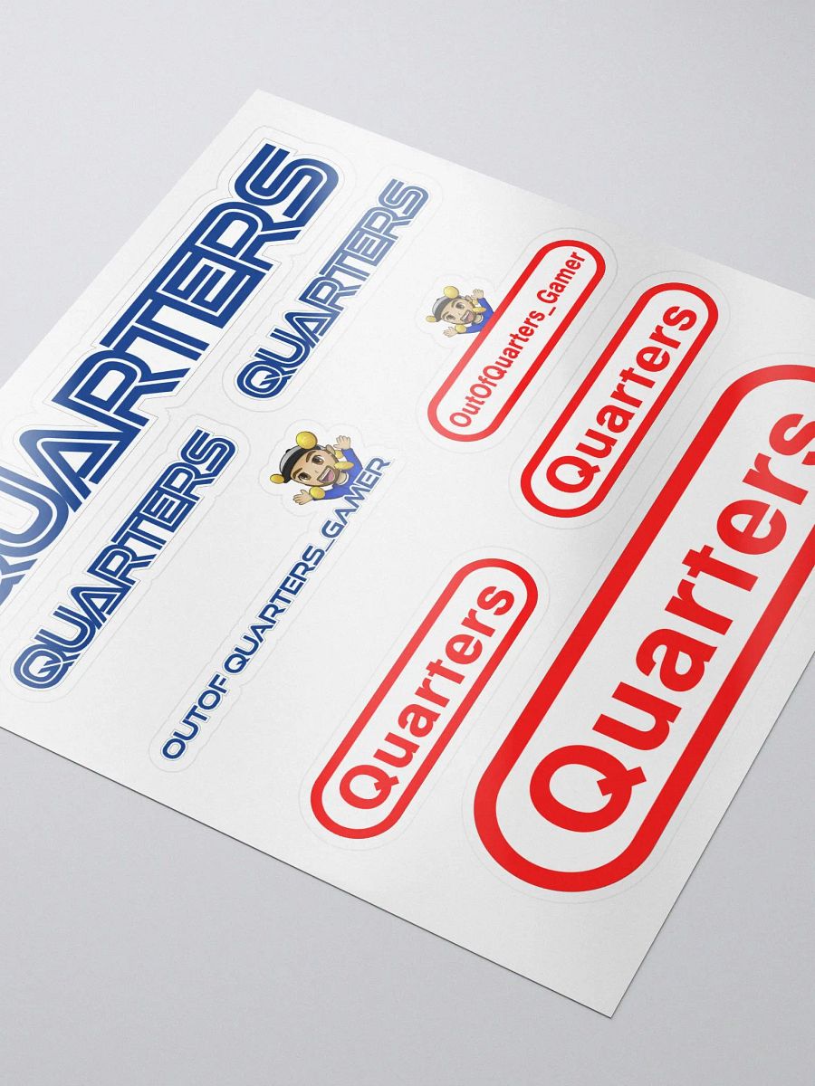 Quarters | Sega & Nintendo Sticker Set product image (3)