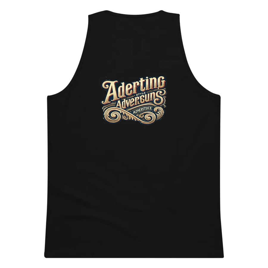 Vintage Typography Tank Top product image (2)