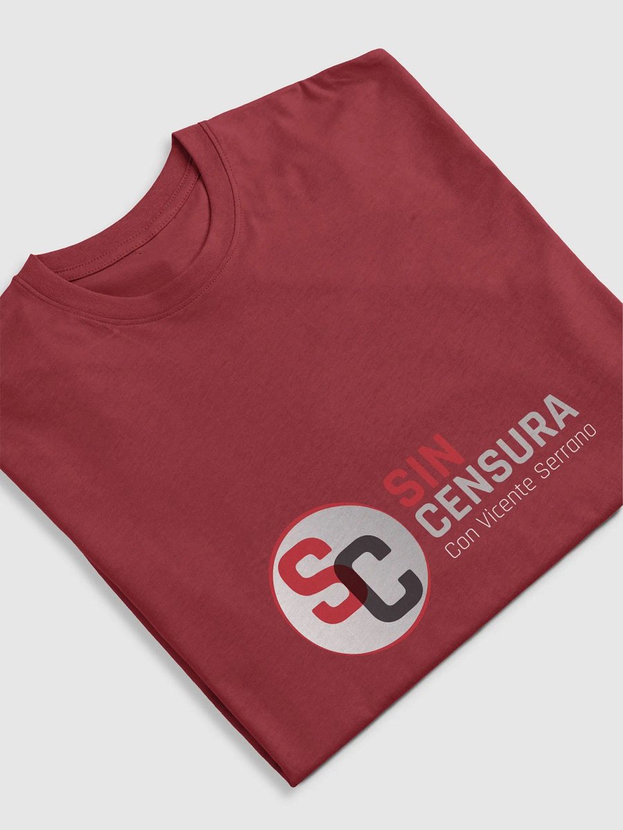 Camiseta roja Sin Censura primavera product image (5)