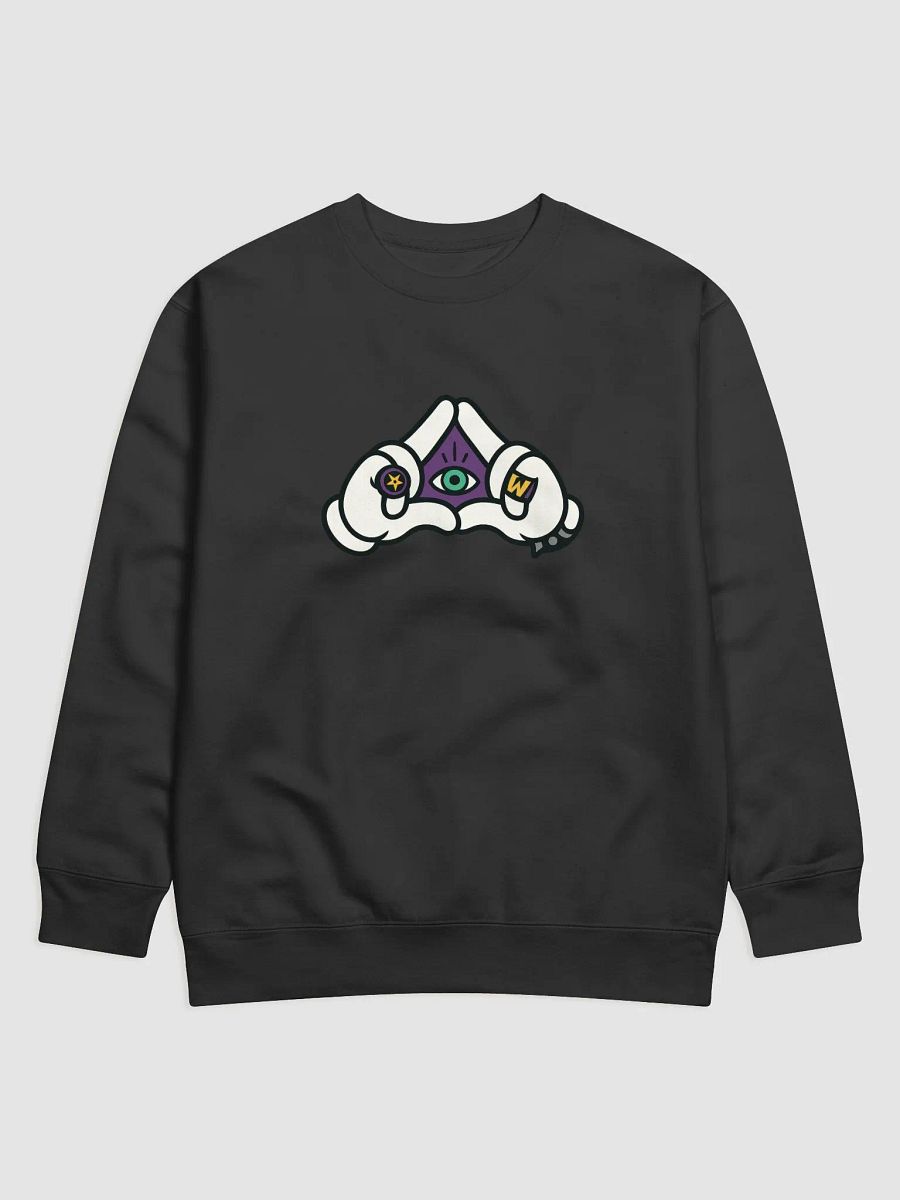 Triangular Eye Graphic Premium Sweatshirt product image (2)
