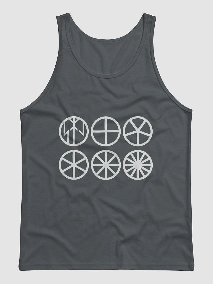 STJ 2x3 white solar wheels on dark cloth product image (4)