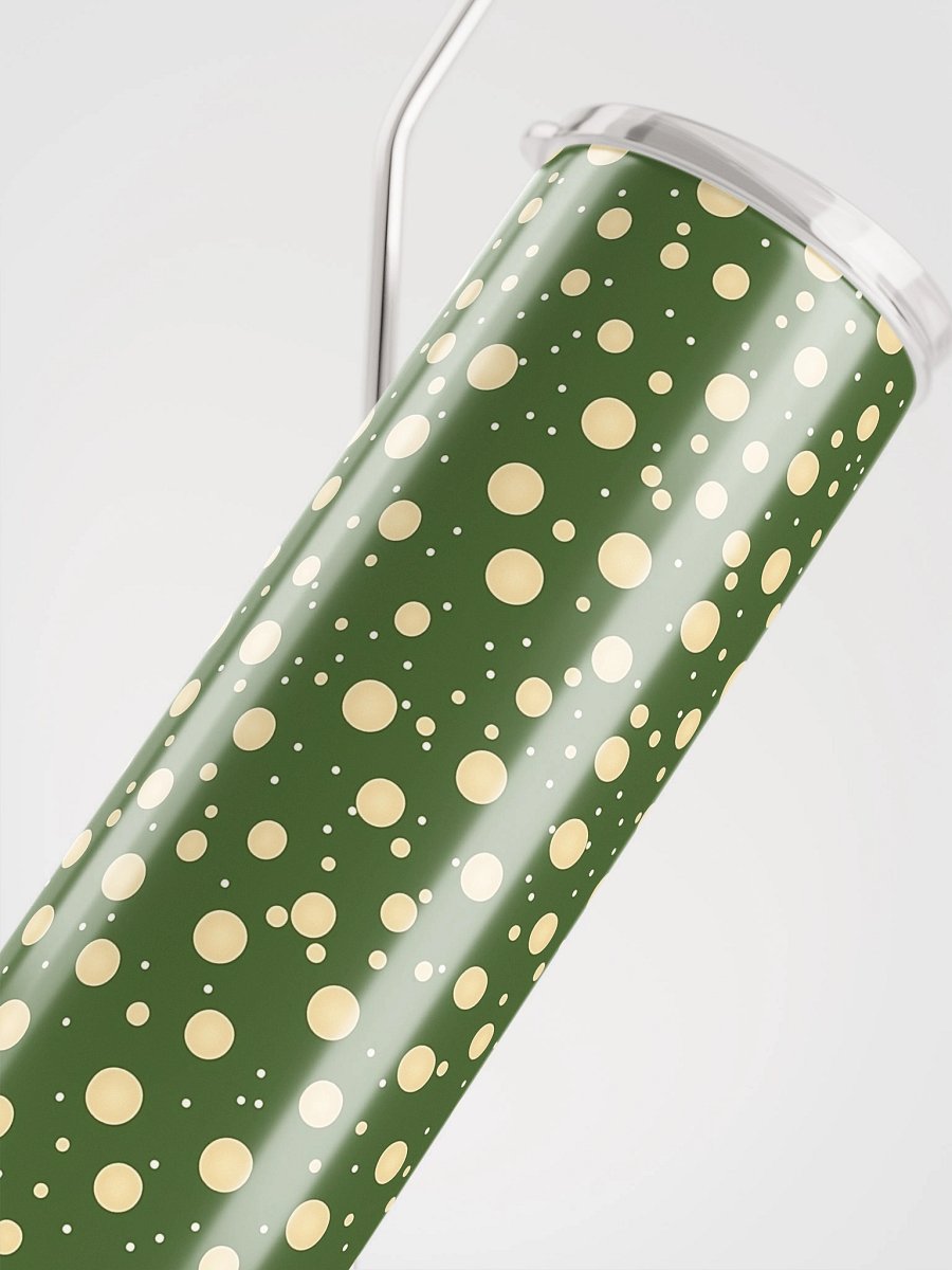 Spotty Green Stainless Steel Tumbler product image (4)