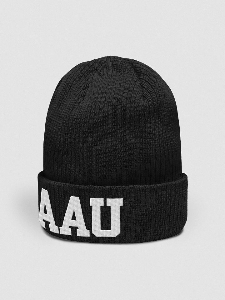 AAU Logo Organic Beanie product image (10)