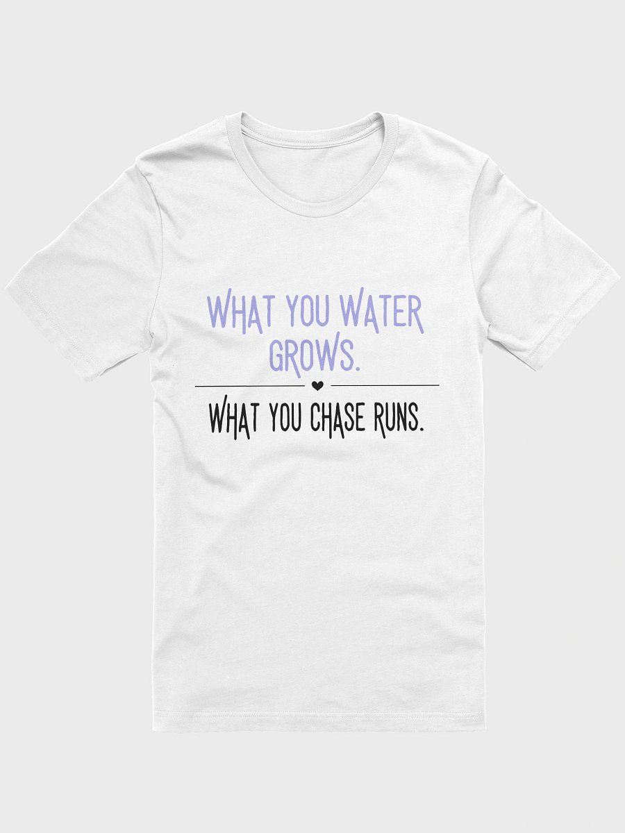 what you water grows — calming affirmation tee product image (2)