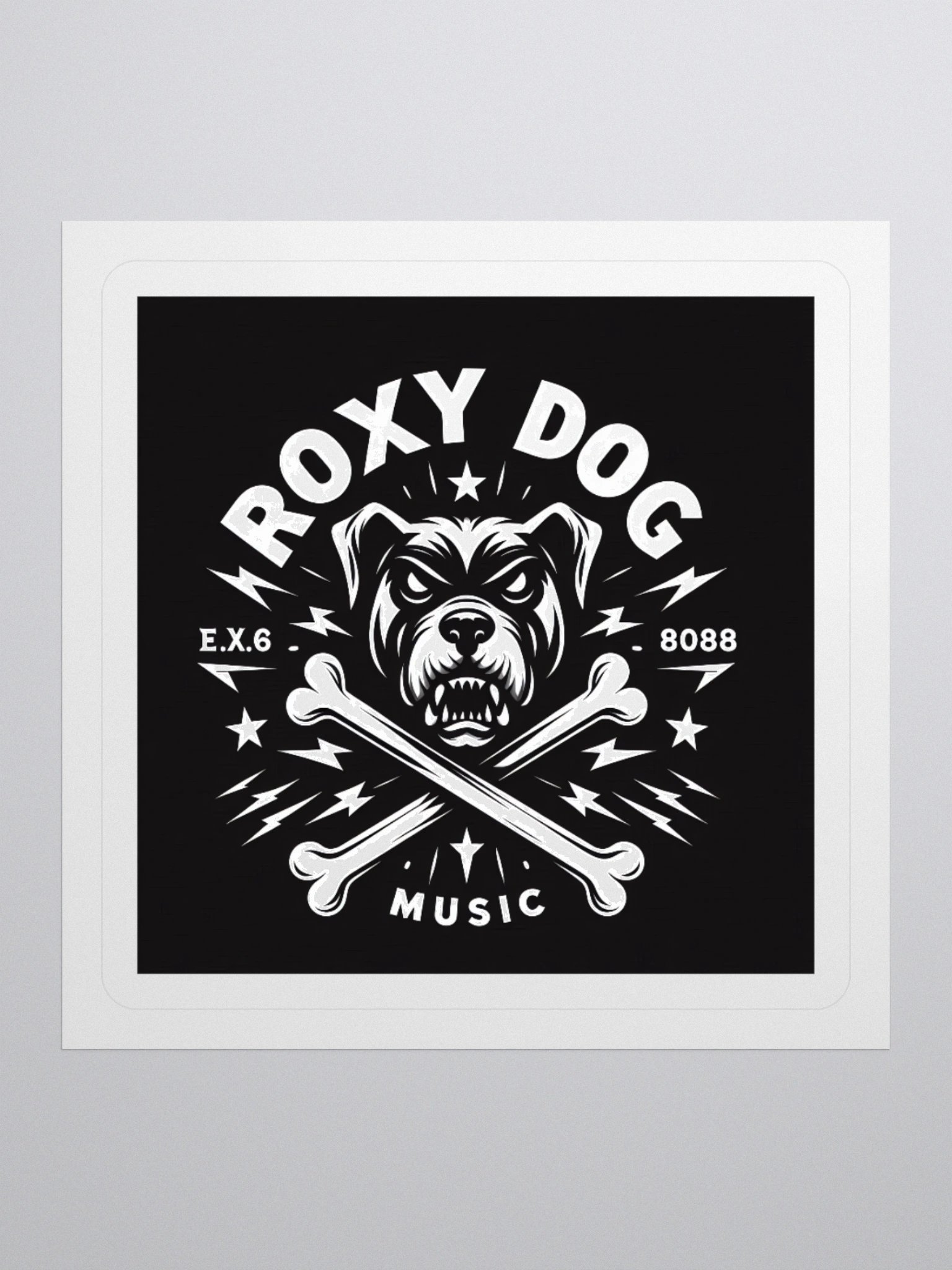Roxy Dog Music Sticker product image (3)