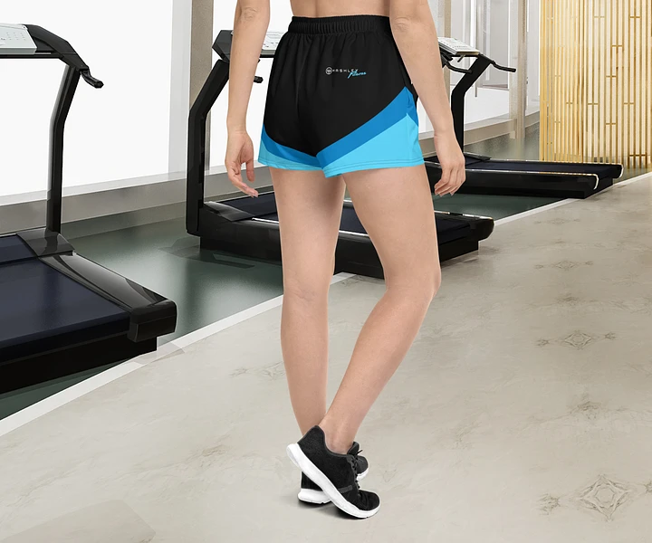 Smashley Fitness - Women's Athletic Shorts in Blue product image (1)