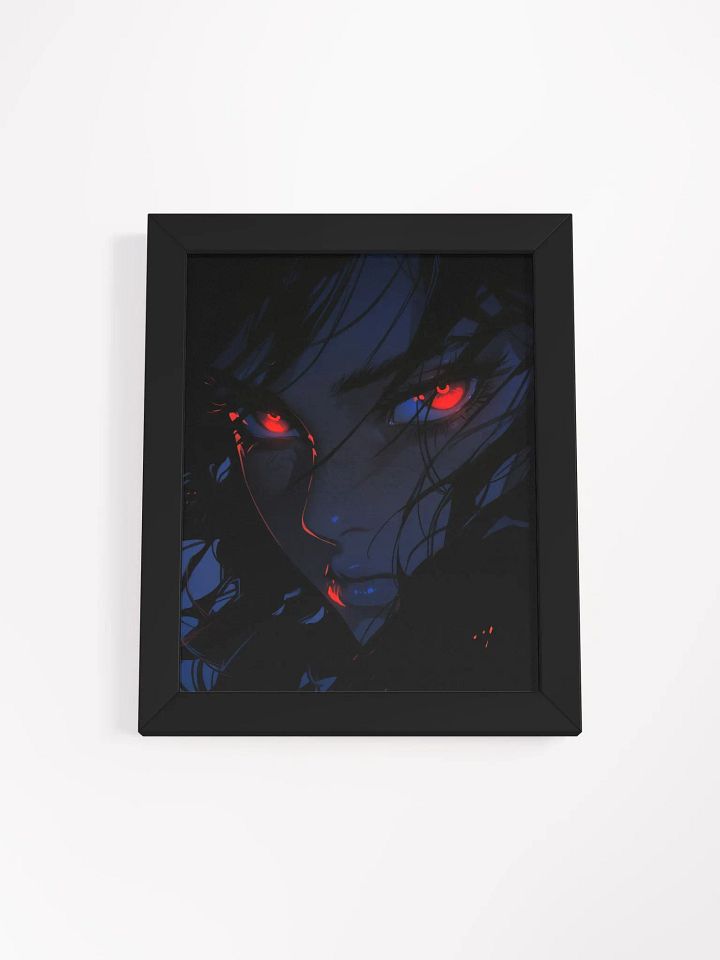 Framed Crimson Gaze Matte Poster product image (13)