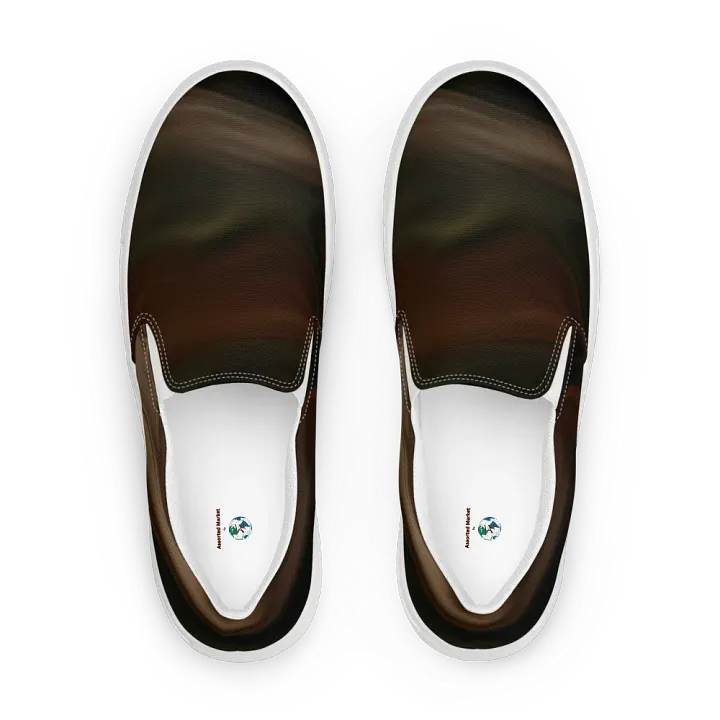 Womens Camouflage Pattern Canvas Slip-On Shoes product image (1)