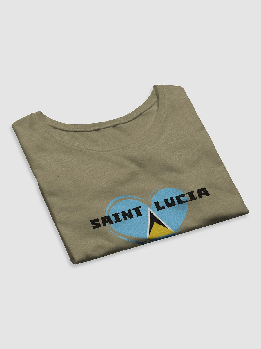 Saint Lucia Love Crop Tee product image (13)