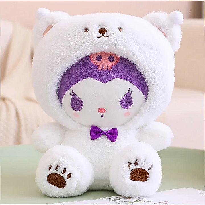 WHITE PURPLE POLAR PLUSH product image (1)