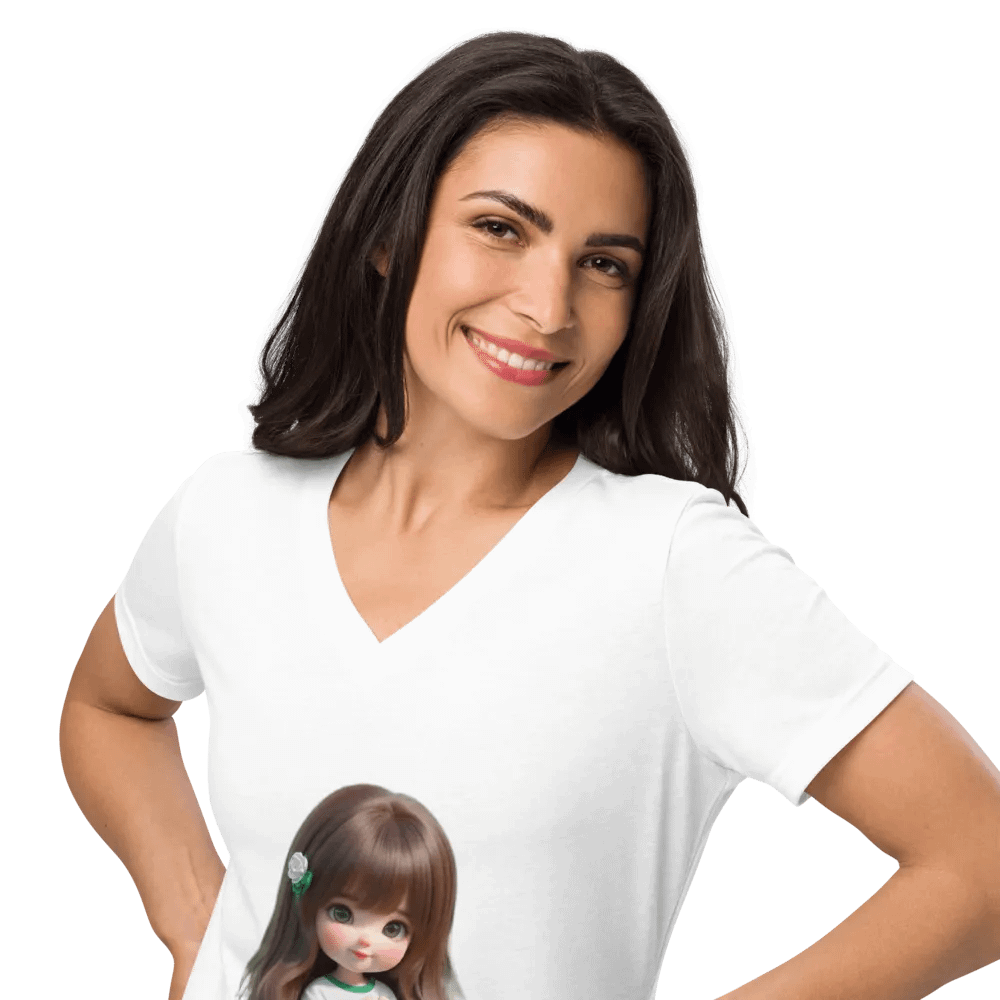 Bella+Canvas Women's Relaxed V-Neck T-Shirt product image (10)