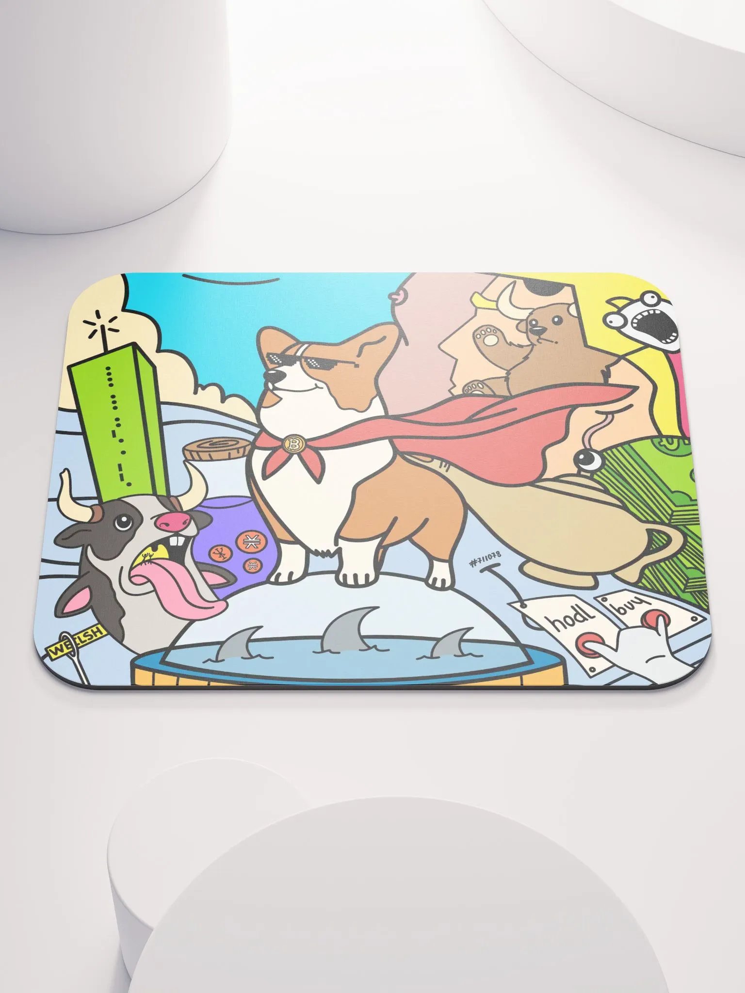 Celebrating the Journey of $Welsh - Mouse Pad product image (1)