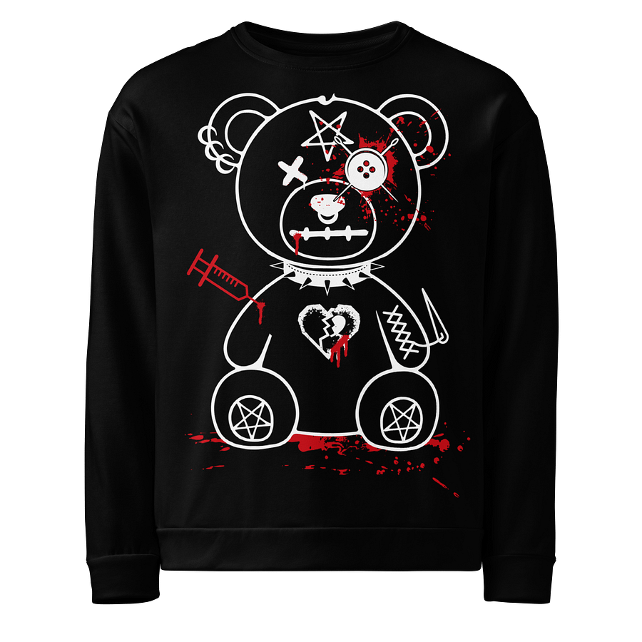 Gothic Teddy Nightmare Unisex Sweatshirt product image (1)