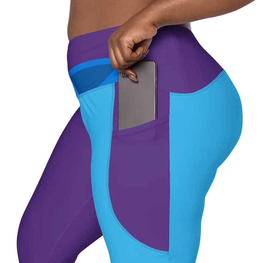 lotus split leggings. product image (11)