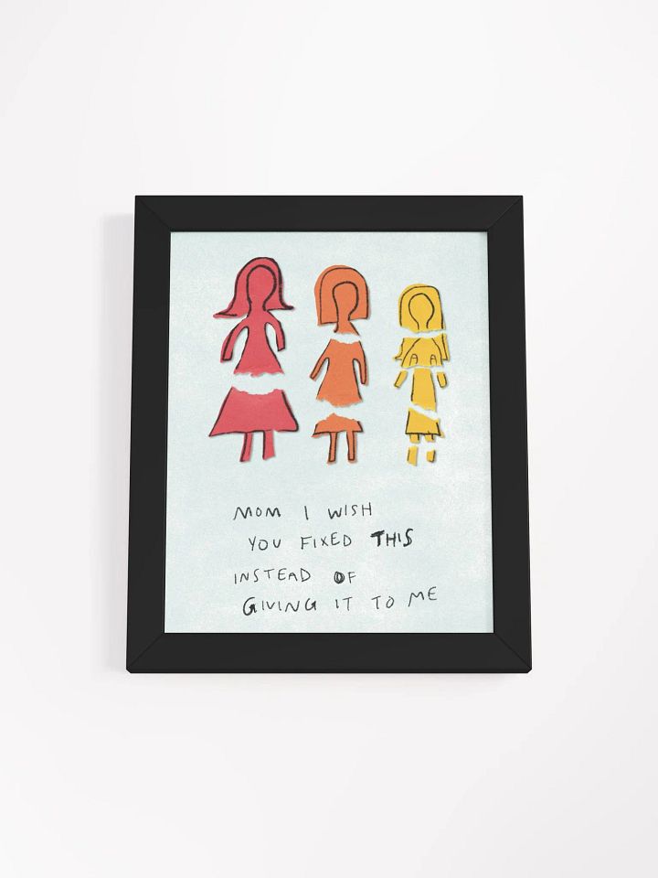 Generational Trauma Framed Art Print product image (1)