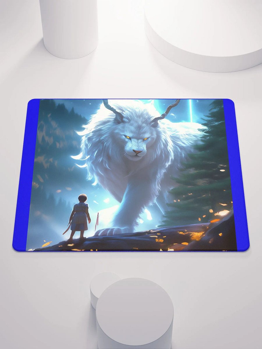 The Stone wolf Tribe design mice pad product image (2)