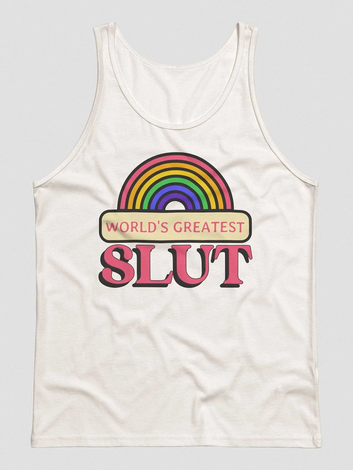 World's Greatest Slut jersey tank top product image (2)