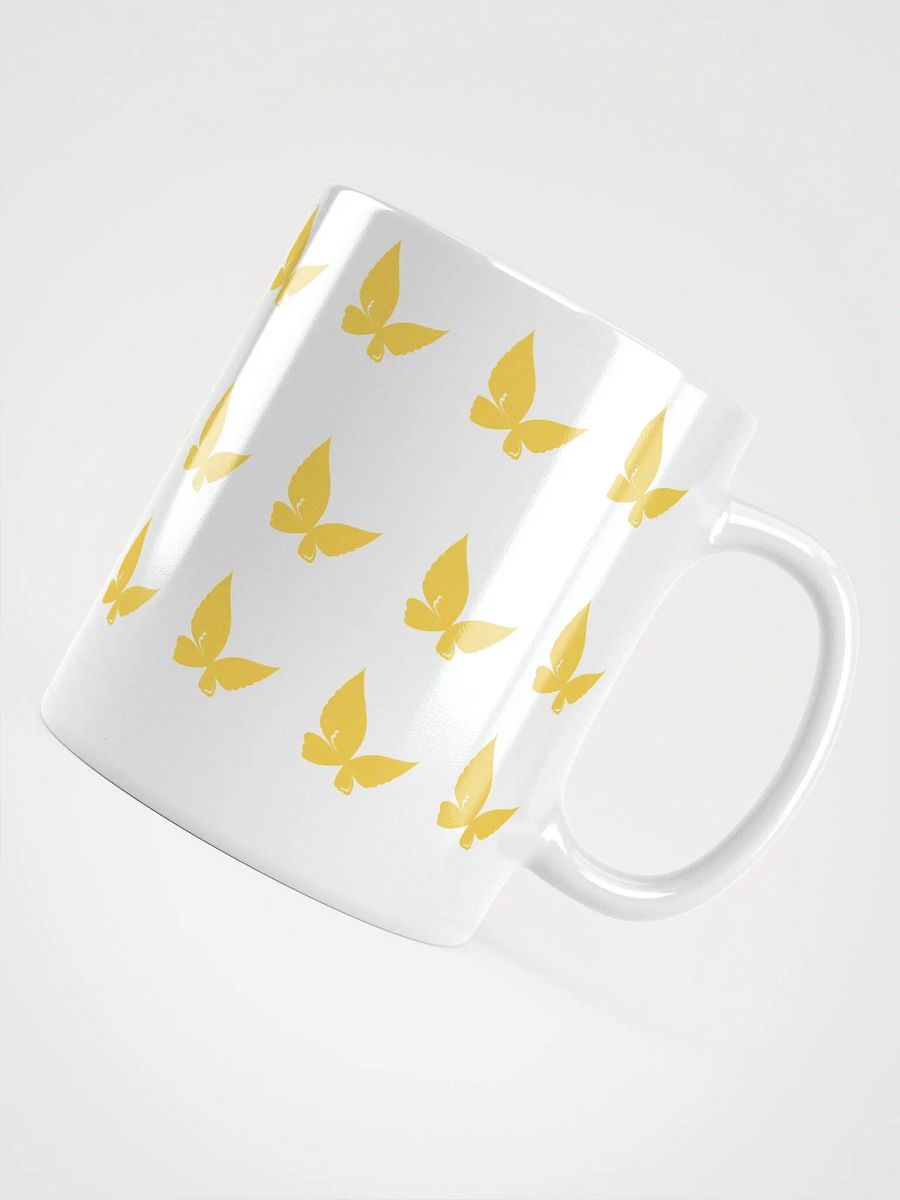 Yellow Butterfly Bliss Mug product image (10)