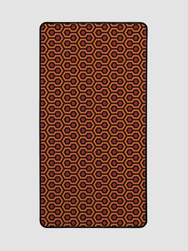The Overlook Hotel Carpet Pattern Desk Mat product image (2)