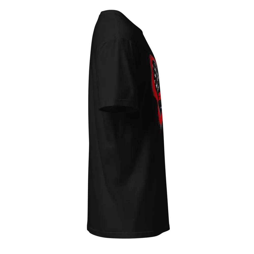 Thin Red Line Heart product image (8)