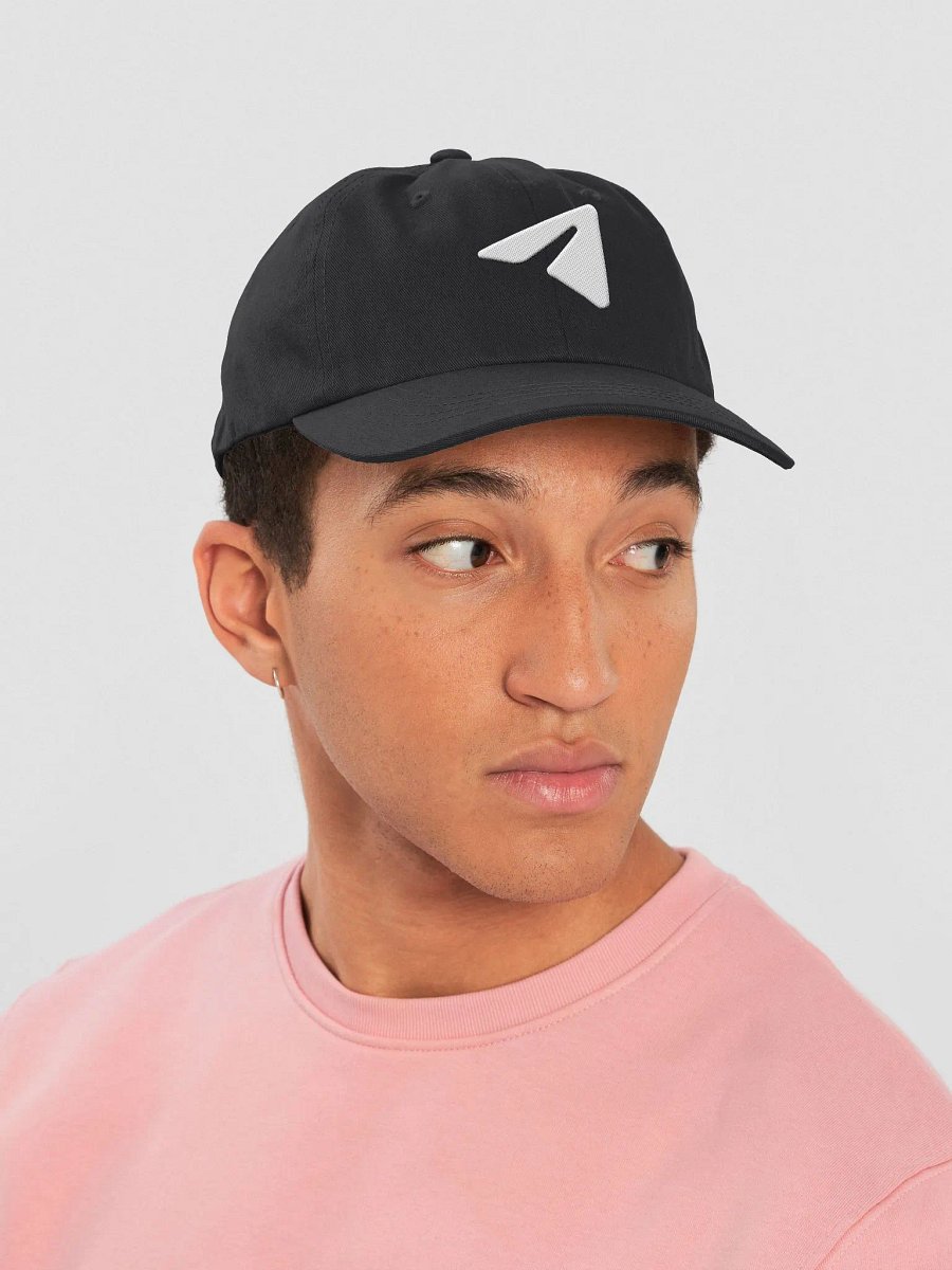 Gorra con el logo de Telegram bordado en hilo blanco product image (7)