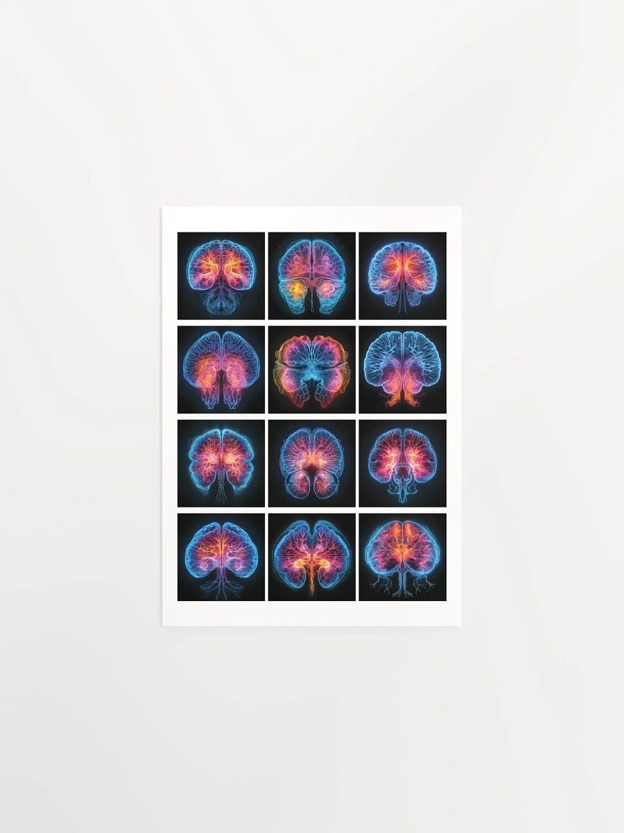 Brain Scan Matte Print product image (2)
