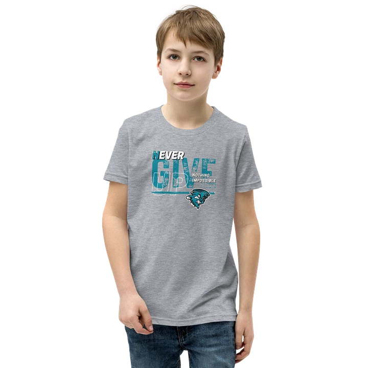 Arkansas Twisters Kids Never Give Up Tee product image (9)
