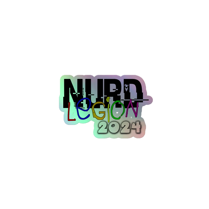 NurdLegion - Crayon Holo Sticker product image (1)