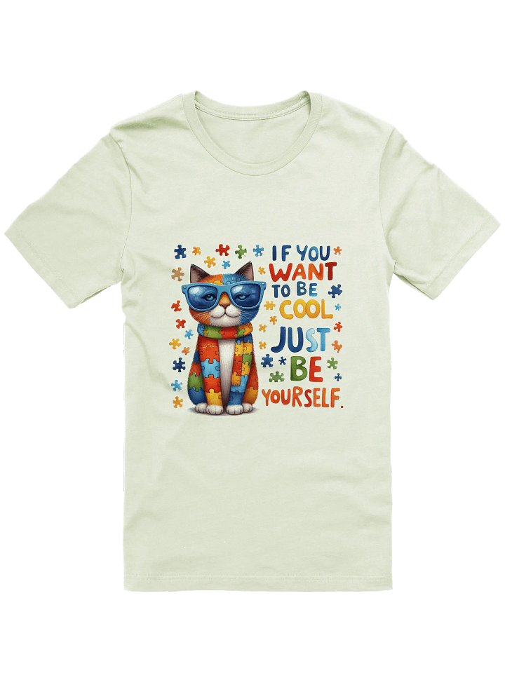 Puzzling Cool Cat T-Shirt product image (1)