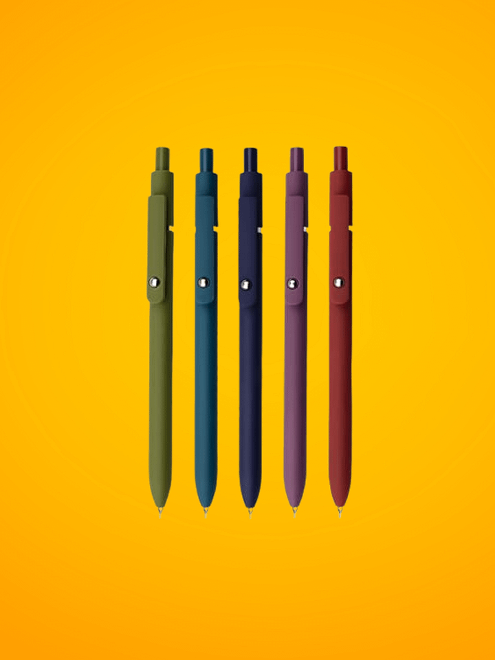 Quick Dry Black Ink Fine Point Gel Pens- Colorful product image (1)