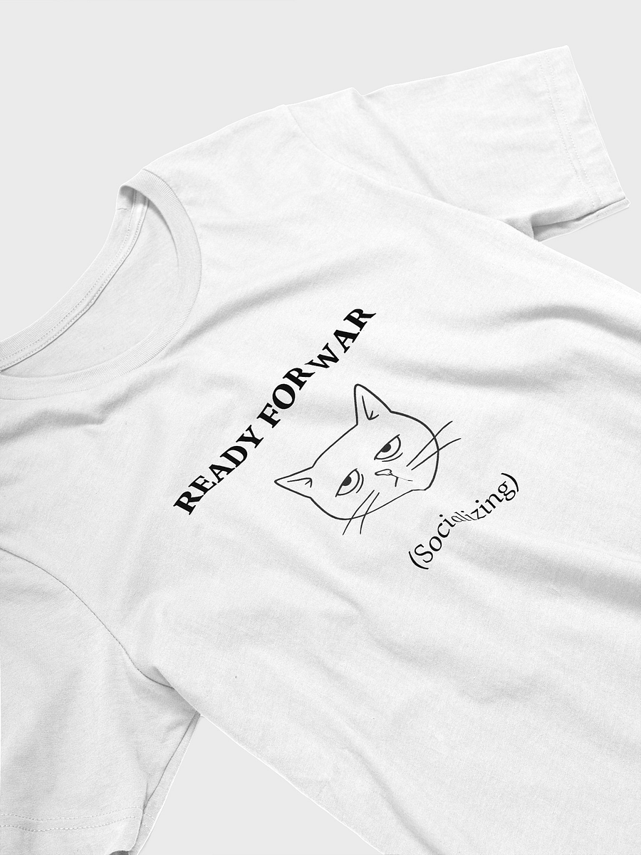 Ready for War (Cat) Supersoft T-shirt product image (3)