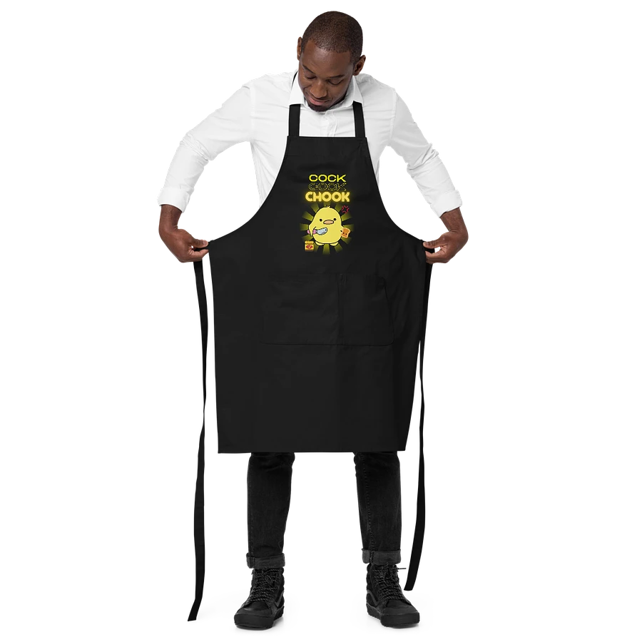 COCK COCK CHOOK APRON product image (2)
