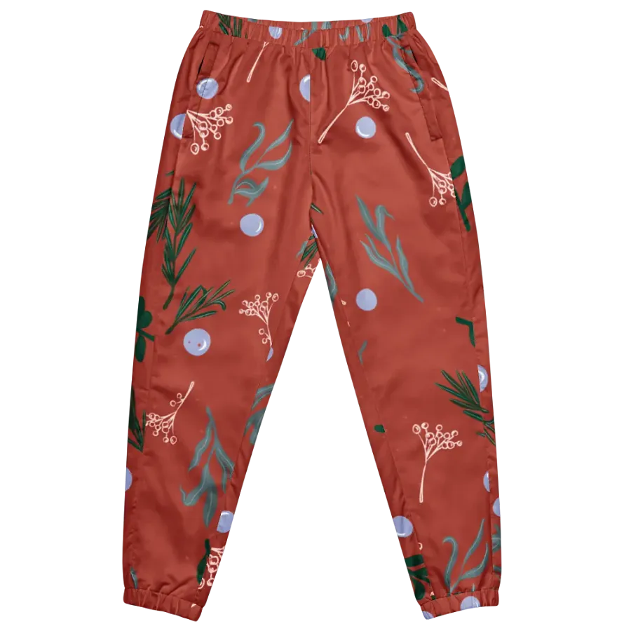 Winter Botanical All-Over Print Track Pants product image (2)
